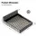 Artiss Queen Velvet Bed Frame HAVEN Plush Headboard Platform Base Grey Fits 153x203cm Mattress 300kg