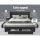 Artiss Mila Queen Size Bed Frame with 4 Drawers, Charcoal - Premium Faux Linen, Tufted Headboard, Sturdy Steel Frame