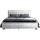 Artiss Tiyo Double Size Gas Lift Bed Frame in White - Premium PVC Leather, Storage, Scandinavian Design, Easy Assembly