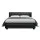 Artiss Tiyo Queen Size Gas Lift Bed Frame – Premium PVC Leather, Tufted Headboard, Ample Storage, Black, 300kg Capacity