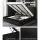 Artiss King Size Bed Frame, Black Tiyo – Gas Lift Storage, PVC Leather Upholstery, Tufted Headboard, Sturdy Wooden Base