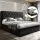 Artiss King Size Bed Frame, Black Tiyo – Gas Lift Storage, PVC Leather Upholstery, Tufted Headboard, Sturdy Wooden Base