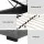 Artiss Tiyo King Size Gas Lift Bed Frame - Premium Grey Faux Linen, Storage, Sturdy Wooden Slat Base, Scandinavian Style