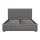 Artiss Tiyo Queen Size Bed Frame Gas Lift Storage Upholstered Faux Linen Grey Tufted Headboard Wooden Slats