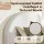 Artiss Queen Boucle Fabric Foam Bed Frame Vacuum Compressed No Assembly Removable Washable Cover Low Profile