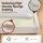 Artiss Queen Boucle Fabric Foam Bed Frame Vacuum Compressed No Assembly Removable Washable Cover Low Profile