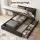 Artiss Queen Upholstered Bed Frame 300kg Gas Lift Storage 3 Drawers Adjustable Headboard Black