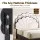 Artiss Queen Bed Frame with Adjustable Shell Headboard and PVC Upholstery White 13 Slats 300 kg Load
