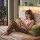 Artiss King Bed Frame with Storage, Charging Station, LED Lighting and Bouclé Padding White