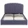 Artiss Queen Bed Frame with Lift-Up Storage USB and Type-C Ports Grey Blue