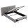 Artiss Queen Gas Lift Bed Frame with 300kg Storage Foldable Bench PVC Leather Upholstered Headboard