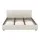 Artiss Vila King Size Gas Lift Bed Frame Beige Linen Upholstered with Storage, Tufted Headboard, Sturdy Base