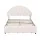 Artiss Double Bed Frame with Storage Drawers, Velvet Upholstered Platform, LED Rounded Headboard, Pine & Metal, 300kg