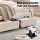 Artiss Double Bed Frame with Storage Drawers, Velvet Upholstered Platform, LED Rounded Headboard, Pine & Metal, 300kg