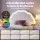 Artiss King Single Velvet Upholstered Bed Frame with LED Headboard and Underbed Drawer Storage 125x215cm