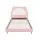 Artiss King Single Pink Kids Bed Frame Cute Kitty Upholstered Padded Headboard Waterproof PVC Leather