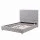 Artiss Double Bed Frame with Tufted Headboard, Radial Diamond Stitching, Plywood Slats, 300kg Capacity Grey