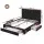 Artiss Queen Upholstered Velvet Storage Bed Frame with 3 Drawers and USB Type C Charging Station 165x222x110cm