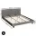 Artiss Neo King Size Bed Frame in Grey – Faux Linen Upholstery, Wood Slat Base, High-Density Foam, Easy Assembly