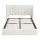 Artiss Double Bed Frame with Gas lift Storage, USB Type-C Charging Ports and Velvet Headboard White