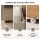 Artiss King Upholstered Bed Frame Off White Wingback Headboard with 3 Storage Drawers and Metal Base