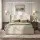 Artiss Queen Upholstered Bed Frame with 3 Storage Drawers Wingback Headboard Metal Platform Base 300kg