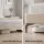 Artiss Double Upholstered Velvet Bed Frame with Tufted Headboard 133x185cm Cream White Platform No Box Spring Required