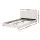 Artiss CLOUD Double Bed Frame with Cloud Headboard Boucle Fabric White Platform Base for Double Mattress