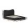 Artiss DARA Double Size Bed Frame Boucle Upholstered, Padded Headboard, Pine Wood Slat Support, Black, Sturdy Design