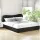 Artiss DARA King Size Bed Frame Boucle Upholstered, Padded Headboard, Pine Wood Slats, Sturdy Metal Connectors, Black
