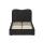 Artiss DARA King Single Bed Frame Boucle Upholstered, Wooden Slat Support, Padded Headboard, Black, 217cm