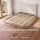Artiss Queen Bed Frame with Bouclé Curved Headboard Beige 300kg Capacity