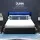 Artiss Queen Bed Frame with LED, 4 Drawers, PU Leather Upholstery, Black, Durable Wood, Easy Assembly