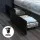 Artiss Queen Bed Frame with LED, 4 Drawers, PU Leather Upholstery, Black, Durable Wood, Easy Assembly