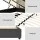 Artiss FION Queen Size Bed Frame Velvet Grey Upholstered with Gas Lift Storage, Padded Headboard, Wooden Slats
