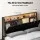 Artiss JINA Double Bed Frame: Black PU Leather, LED Headboard, Storage & Charging Ports, Fits 137x190cm Mattress