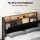 Artiss Queen Bed Frame with LED Lights, Storage Headboard, Charging Ports, PU Leather, Metal, Black, Fits Standard Queen