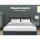 Artiss Bed Frame, Faux Linen, Queen Size, Charcoal, 215x160x86.5cm, Modern Design, Easy Assembly, Sturdy Construction