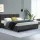 Artiss Bed Frame, Faux Linen, Queen Size, Charcoal, 215x160x86.5cm, Modern Design, Easy Assembly, Sturdy Construction