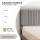 Artiss Queen Bed Frame 300kg with Adjustable Upholstered Headboard and Reinforced Plywood Slat Base Grey