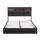 Artiss Double Bed Frame with Gas Lift Storage RGB LED Lights and USB Type‑C Charging Headboard 300kg