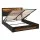 Artiss Queen Bed Frame Gas Lift Storage LED Lights Integrated USB Type C Charging Station PU Leather