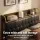 Artiss Double Bed Frame Upholstered PU Leather with Storage Headboard and SAA Charging Station 300kg