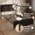 Artiss Double Bed Frame Upholstered PU Leather with Storage Headboard and SAA Charging Station 300kg