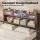 Artiss King Size PU Leather Bed Frame with LED Lights USB Charging and Storage Headboard Integrated Power