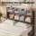 Artiss Queen PU Leather Smart Bed Frame with LED Lighting Storage Headboard USB Charging Station 153x224cm