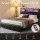 Artiss Queen PU Leather Smart Bed Frame with LED Lighting Storage Headboard USB Charging Station 153x224cm