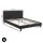 Artiss BedStory Queen Platform Bed Frame and Hybrid Pocket Coil Mattress Set Charcoal Medium‑Firm Support