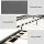 Artiss BedStory King Bed Frame Set with Hybrid Pocket Coil Mattress Medium Firm Linen Grey Padded Headboard