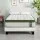 Artiss BedStory Single Bed Bundle: White Bouclé Frame & Medium Firm Hybrid Mattress with Pocket Coils, Easy Assembly